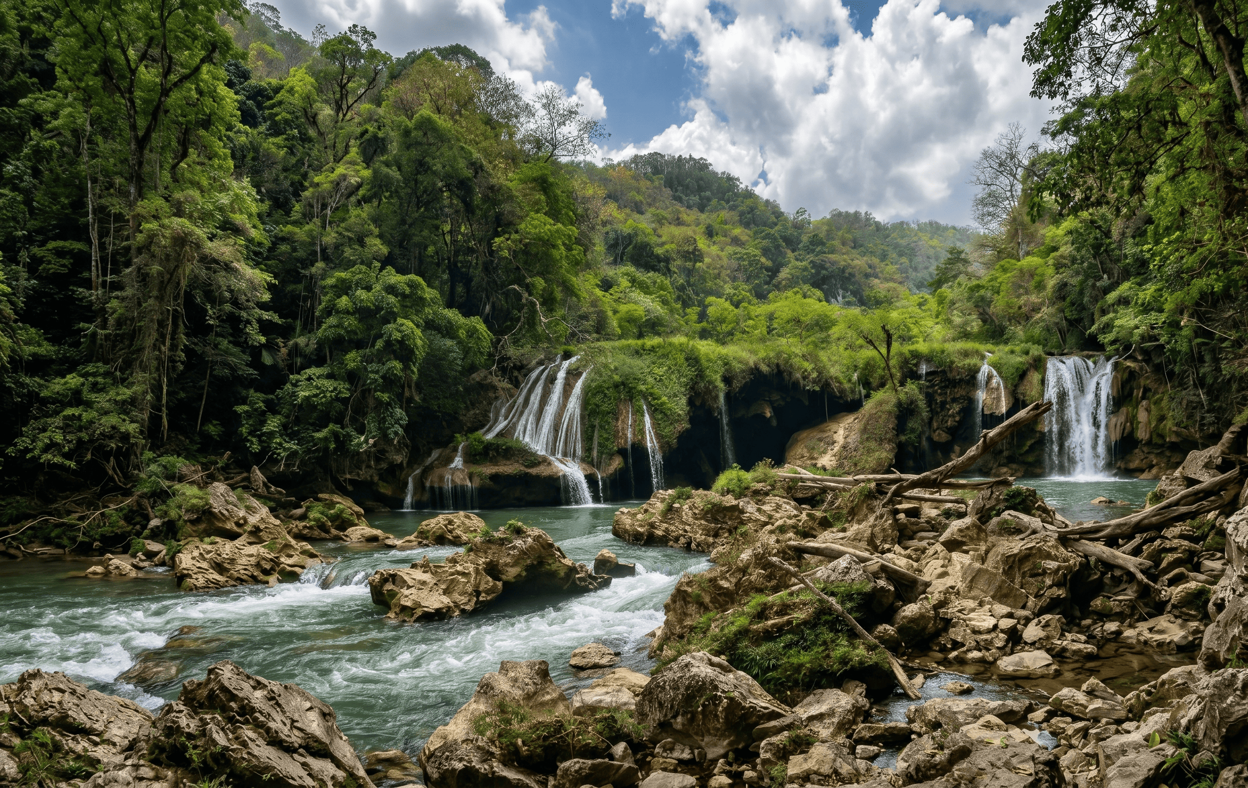Pozas turquesa de Semuc Champey